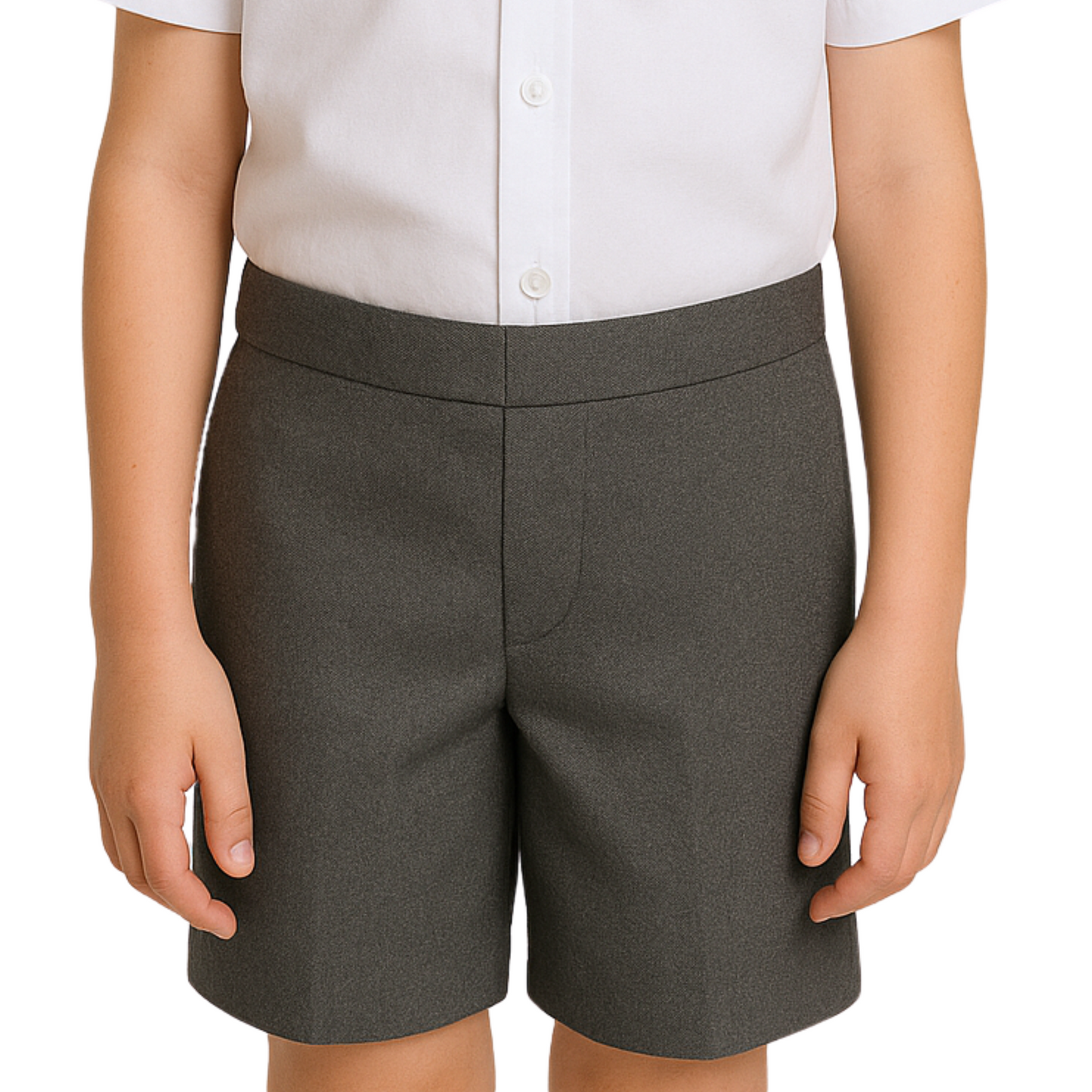 Half Elastic Pull Up Shorts