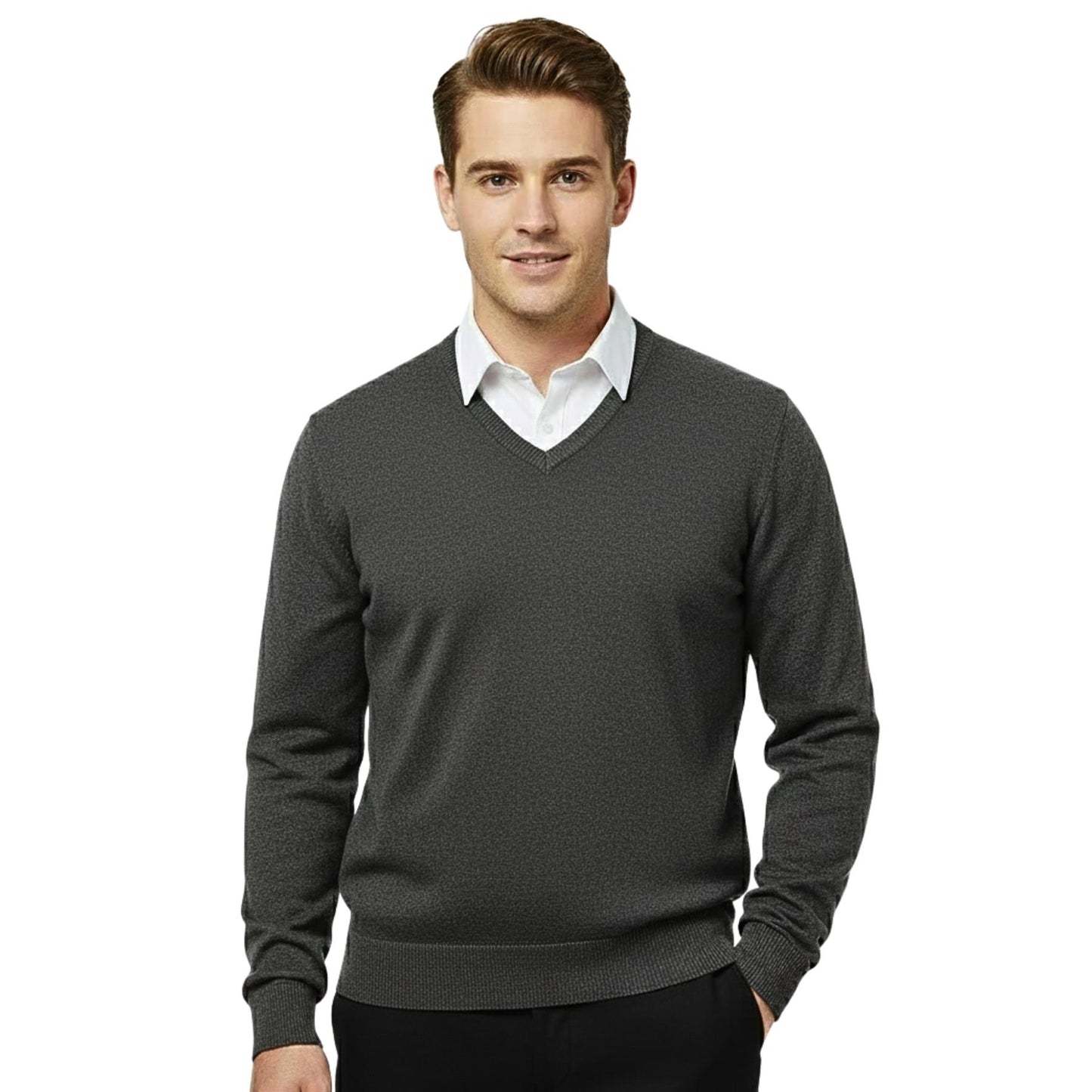 Mens V Neck Jumpers