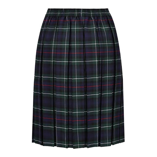 Tartan Box Pleated Skirt