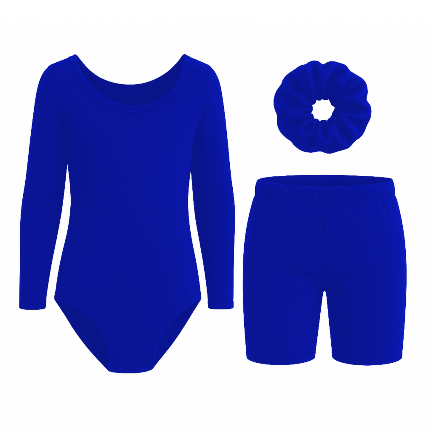 Long Sleeve Bodysuit and shorts Set