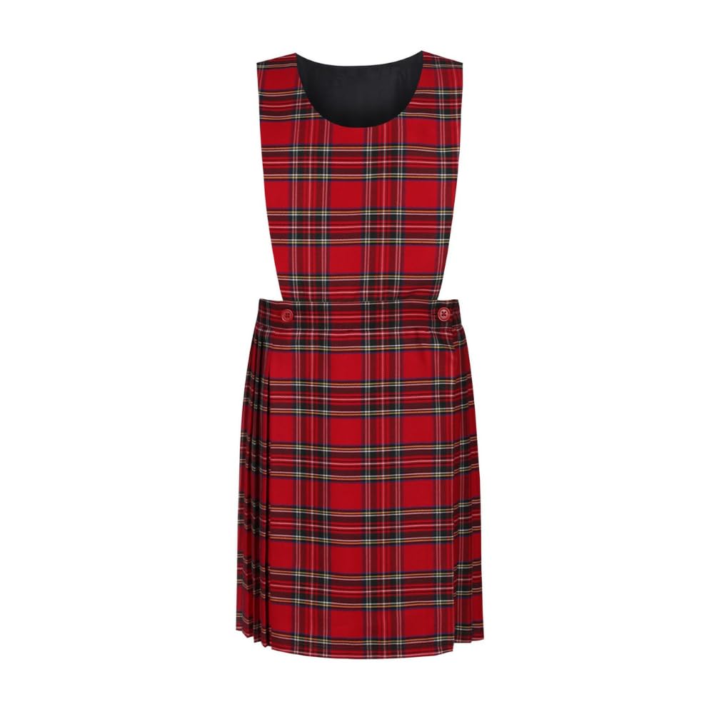 Tartan Bib Pinafore