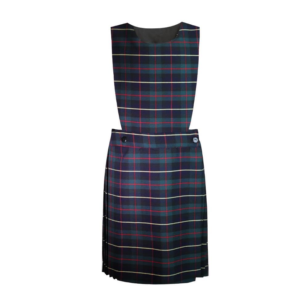 Tartan Bib Pinafore