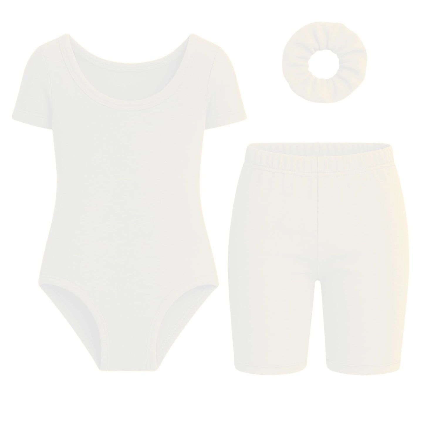 Short Sleeve Leotard Set