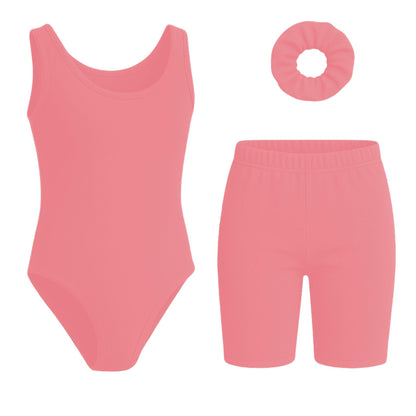 Sleeveless Leotard Set