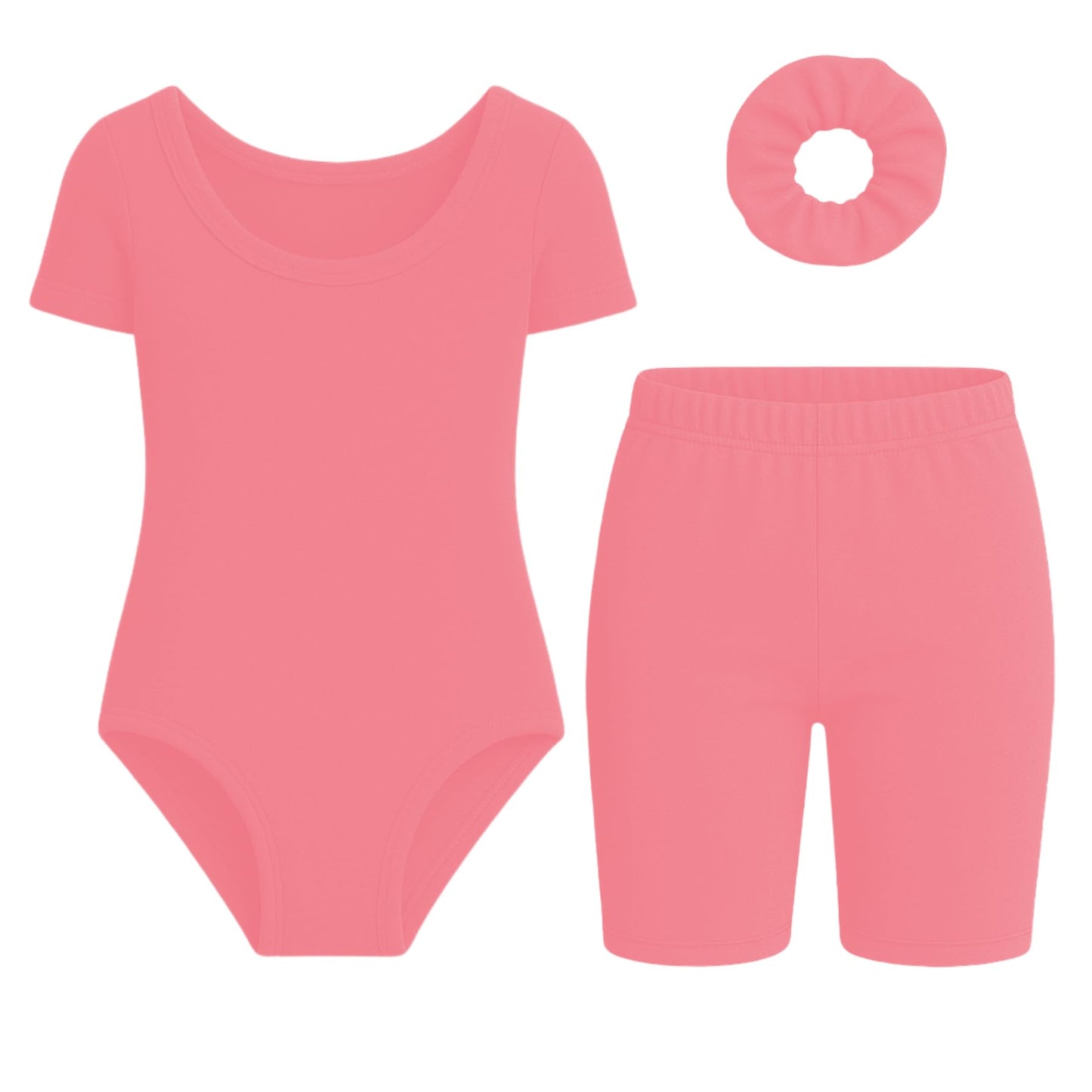 Short Sleeve Leotard Set