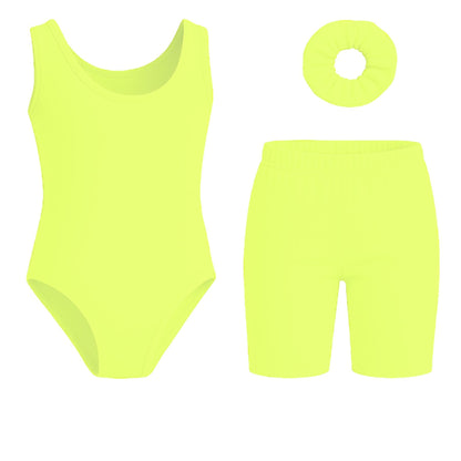 Sleeveless Leotard Set