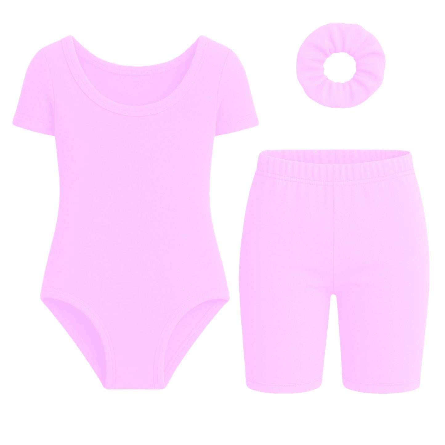 Short Sleeve Leotard Set