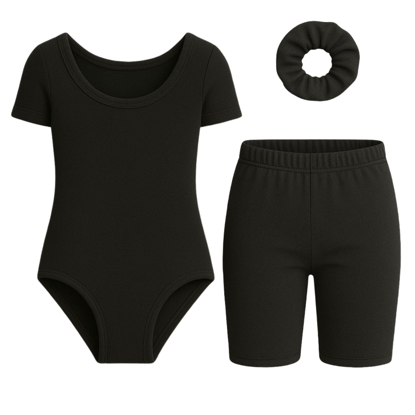Short Sleeve Leotard Set