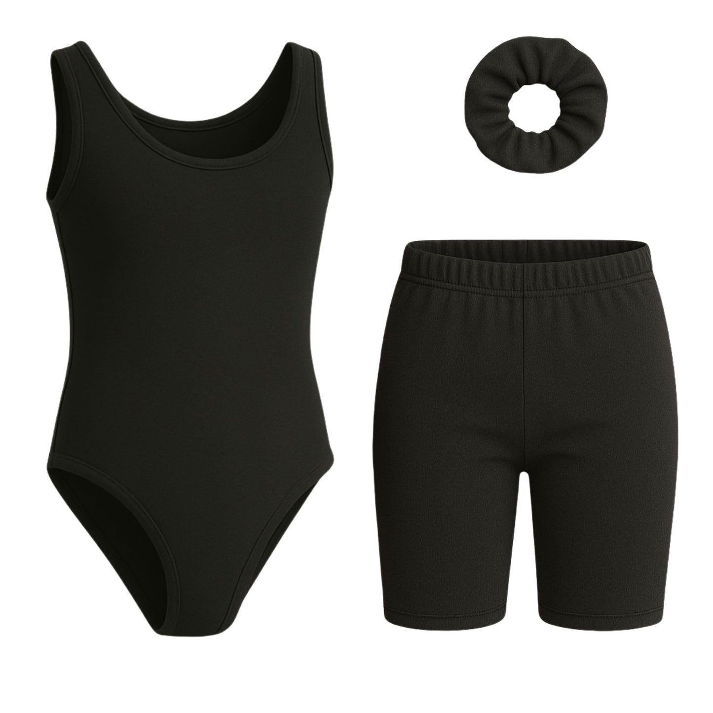 Sleeveless Leotard Set