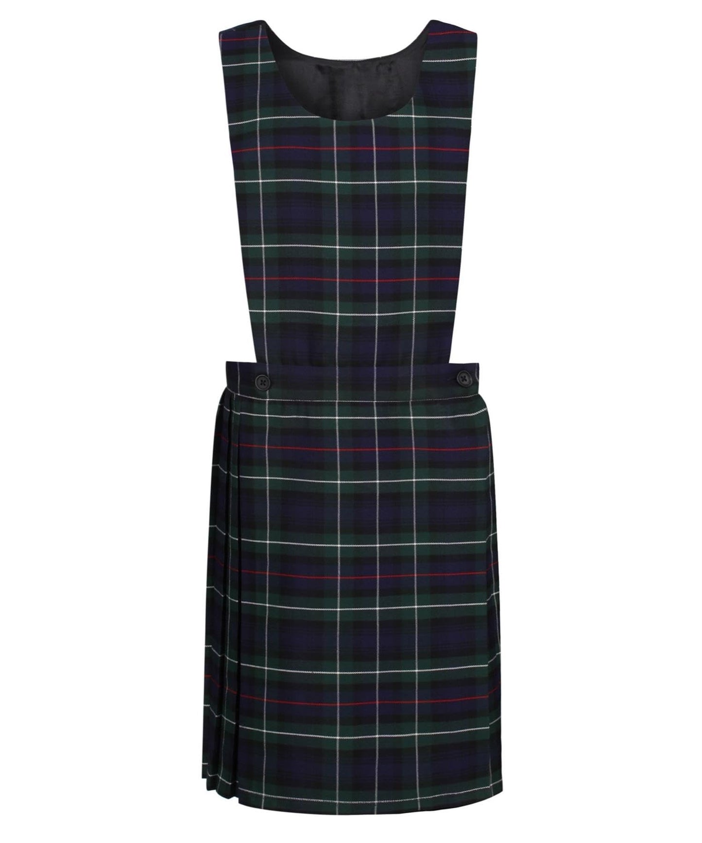 Tartan Bib Pinafore