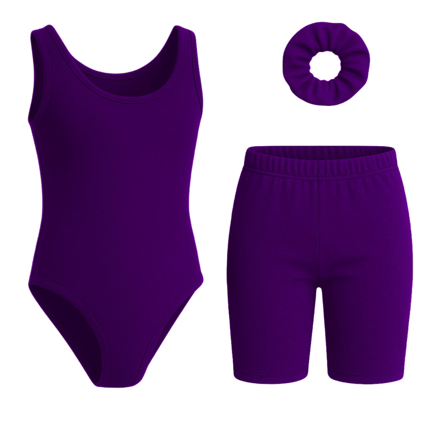 Sleeveless Leotard Set