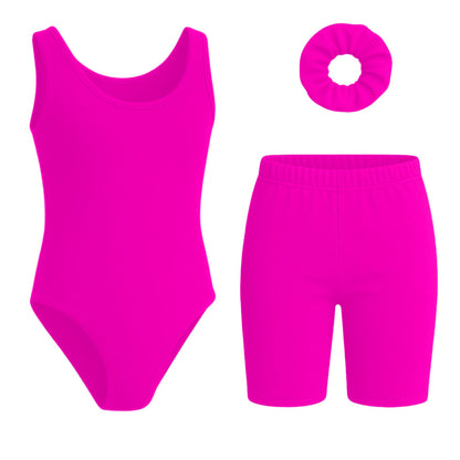 Sleeveless Leotard Set