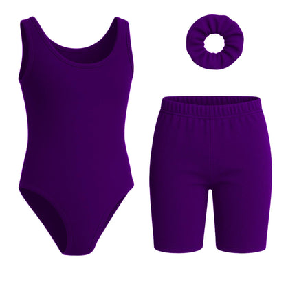 Sleeveless Leotard Set