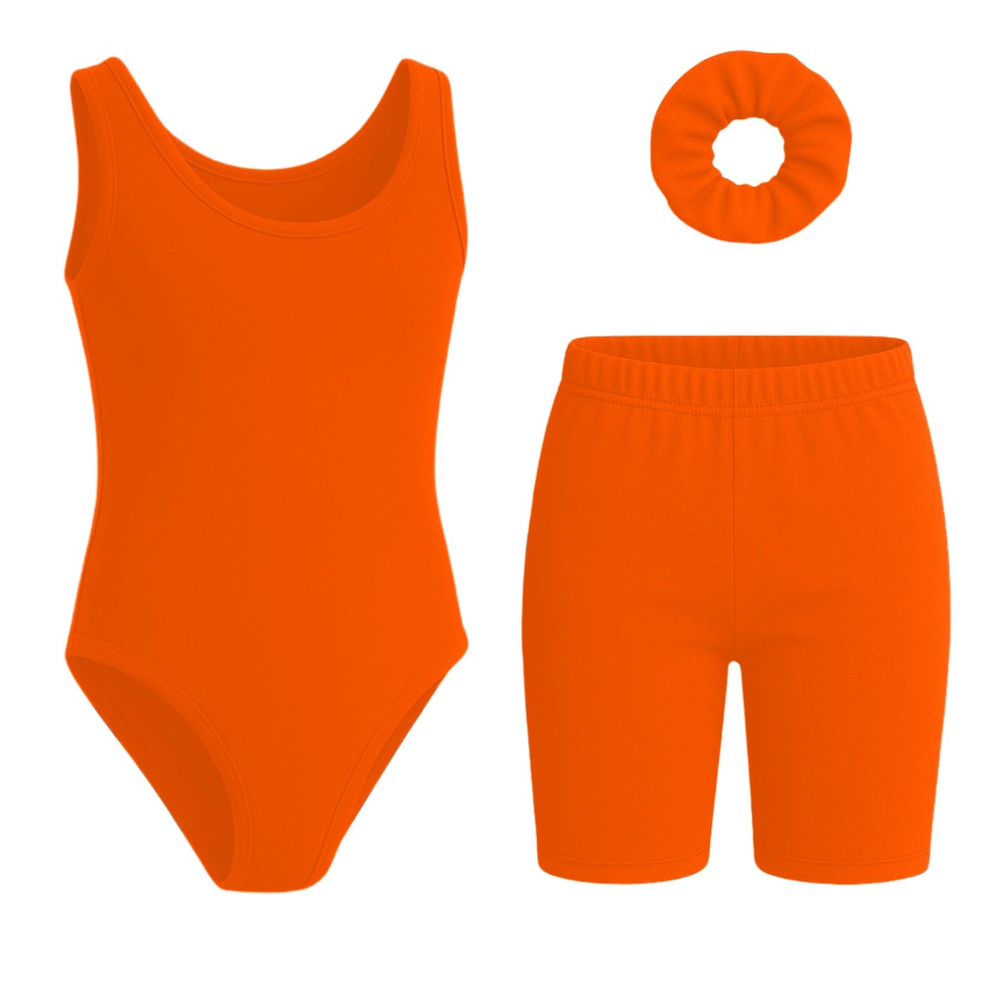 Sleeveless Leotard Set