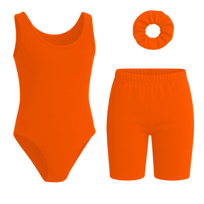 Sleeveless Leotard Set