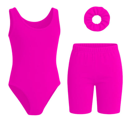 Sleeveless Leotard Set