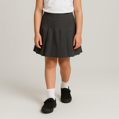 Boys Girls School Shoes, Unisex Kids Plimsole Pumps with Touch Fastening, Plain Black PE Sports Girls and Boys Gym Trainers, Kids Flat Canvas Shoes