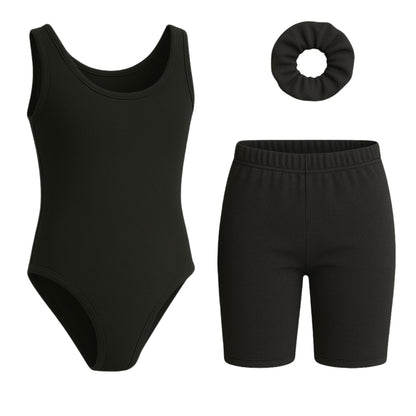 Sleeveless Leotard Set