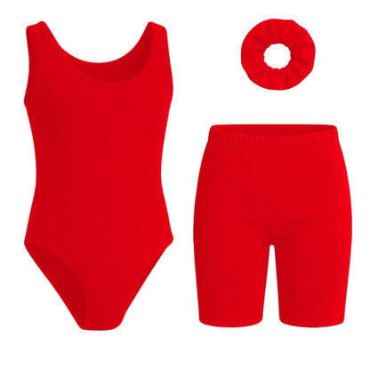Sleeveless Leotard Set