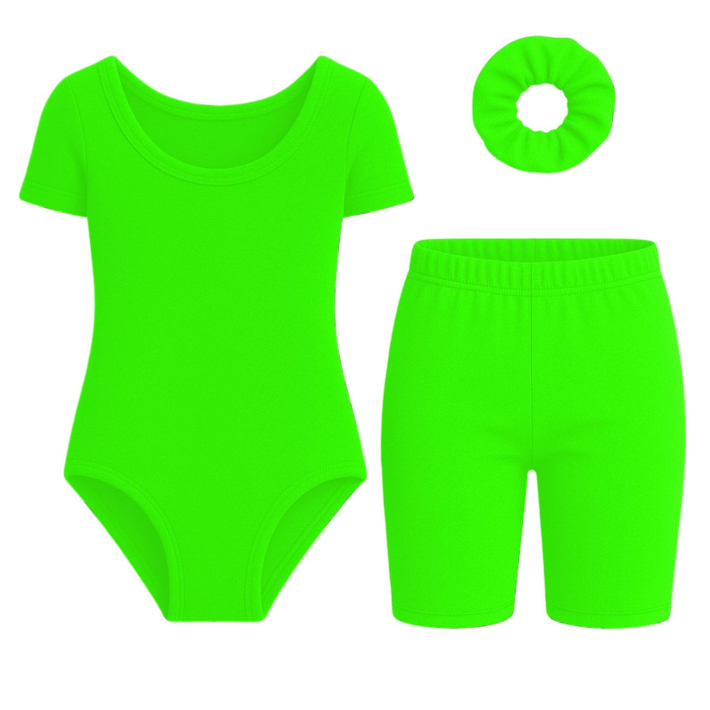 Short Sleeve Leotard Set