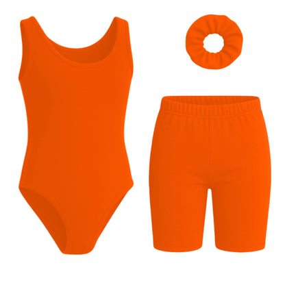 Sleeveless Leotard Set