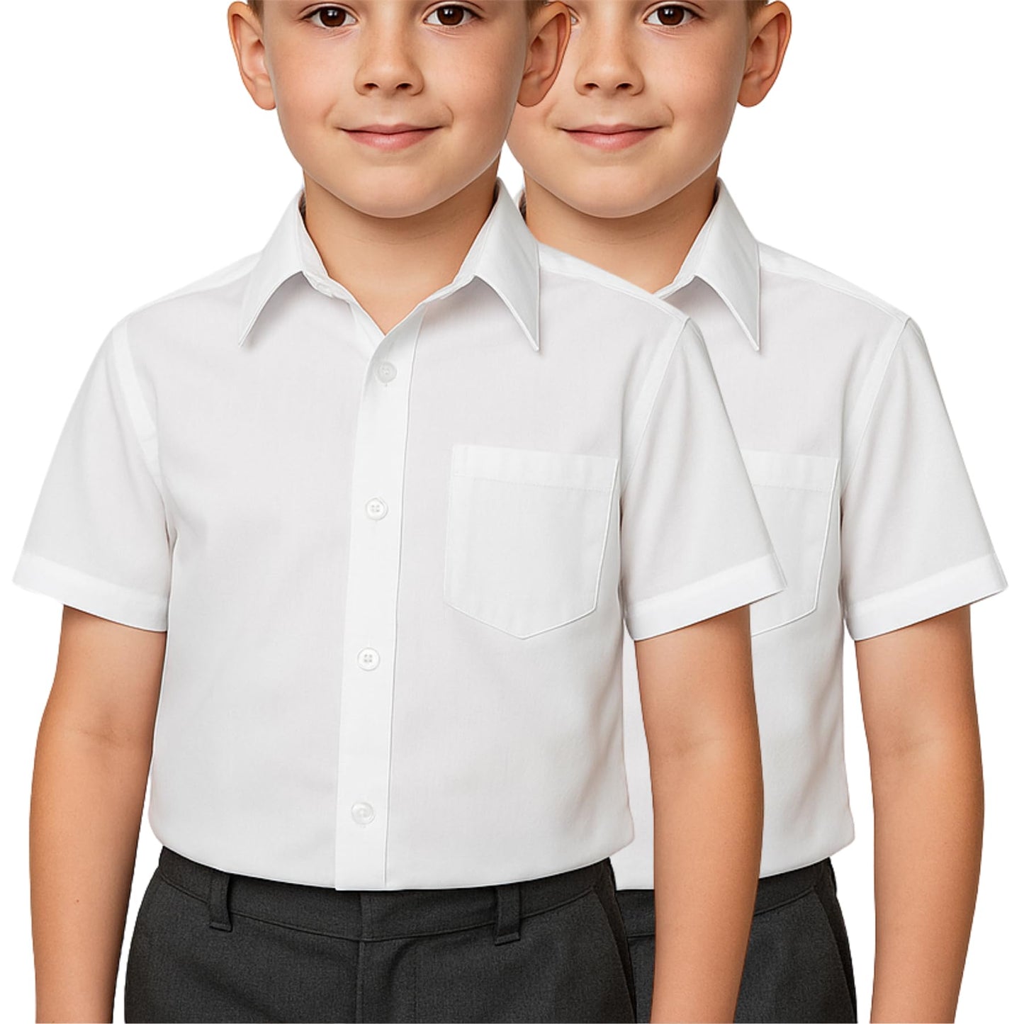 Short Sleeve Shirt (Twin pack)