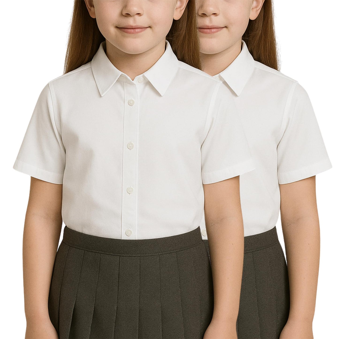 Short Sleeve Blouse (Twin Pack)