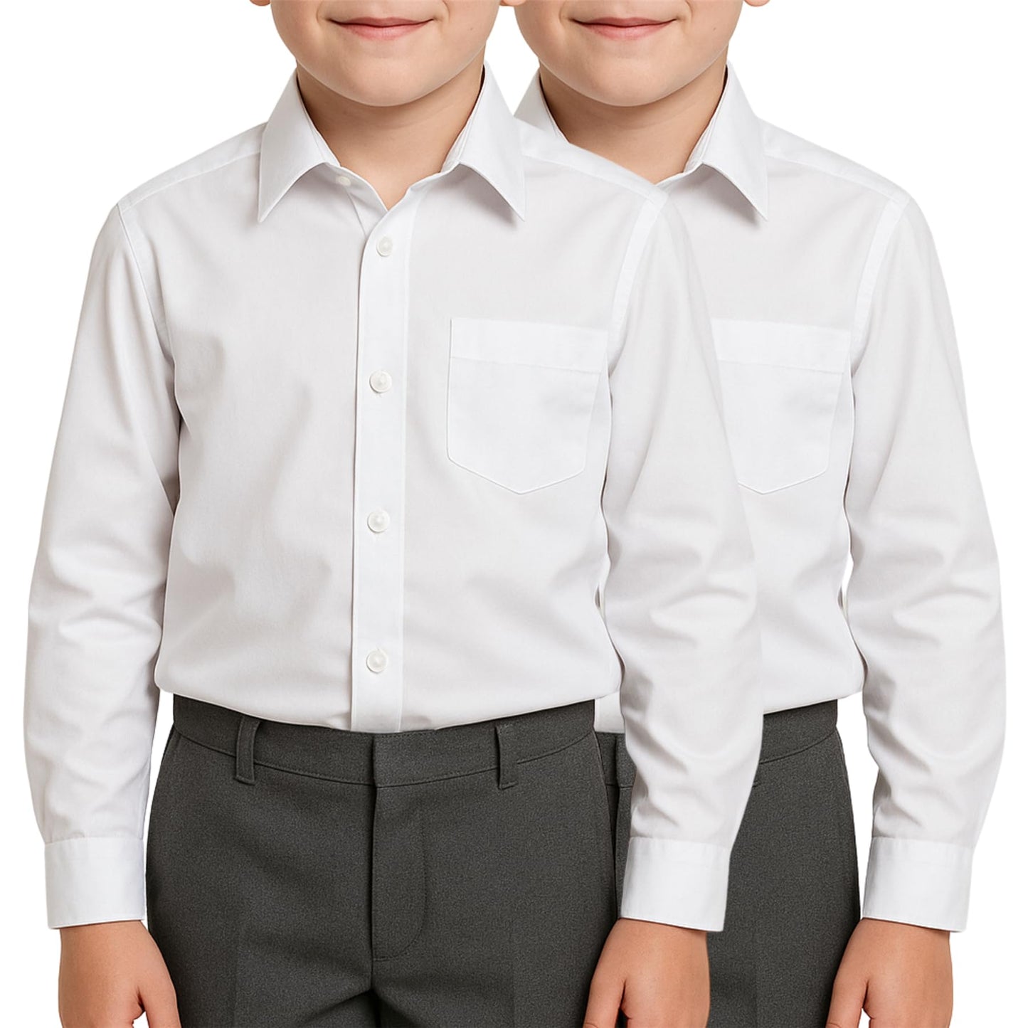 Long Sleeve Shirt (Twin Pack)