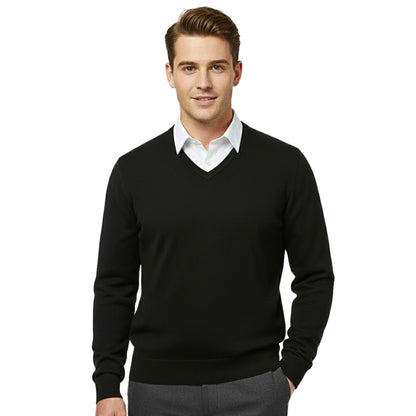 Mens V Neck Jumpers