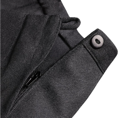 SchoolStitch® Girls School Skirts, Zip Back Top Stitched All Round Knife Pleated Skirt, Plain Girls School Uniform, Womens Formal Office Skirt, Stretchy Summer Skirts