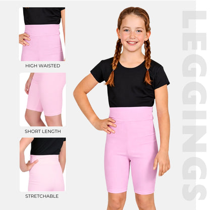 Kids High waist Cycling Shorts