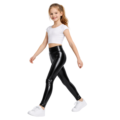 Kids Highwaist metallic Leggings
