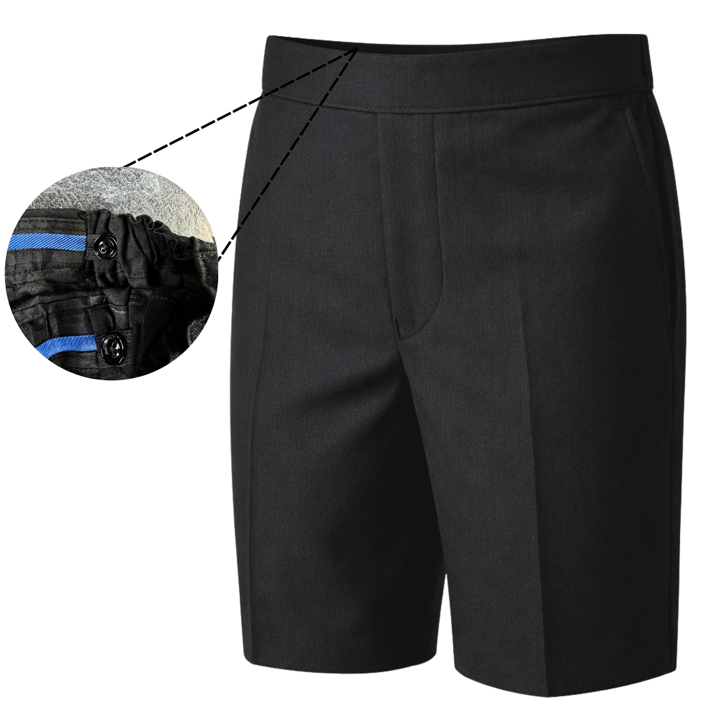 Half Elastic with Adjuster Shorts