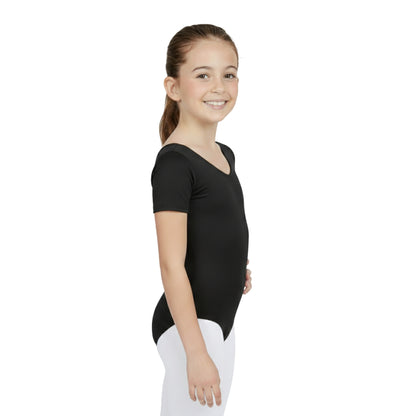Girls Short Sleeve Bodysuit Plain