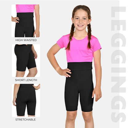 Kids High waist Cycling Shorts