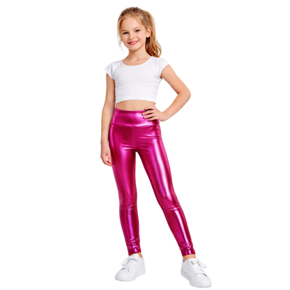 Kids Highwaist metallic Leggings