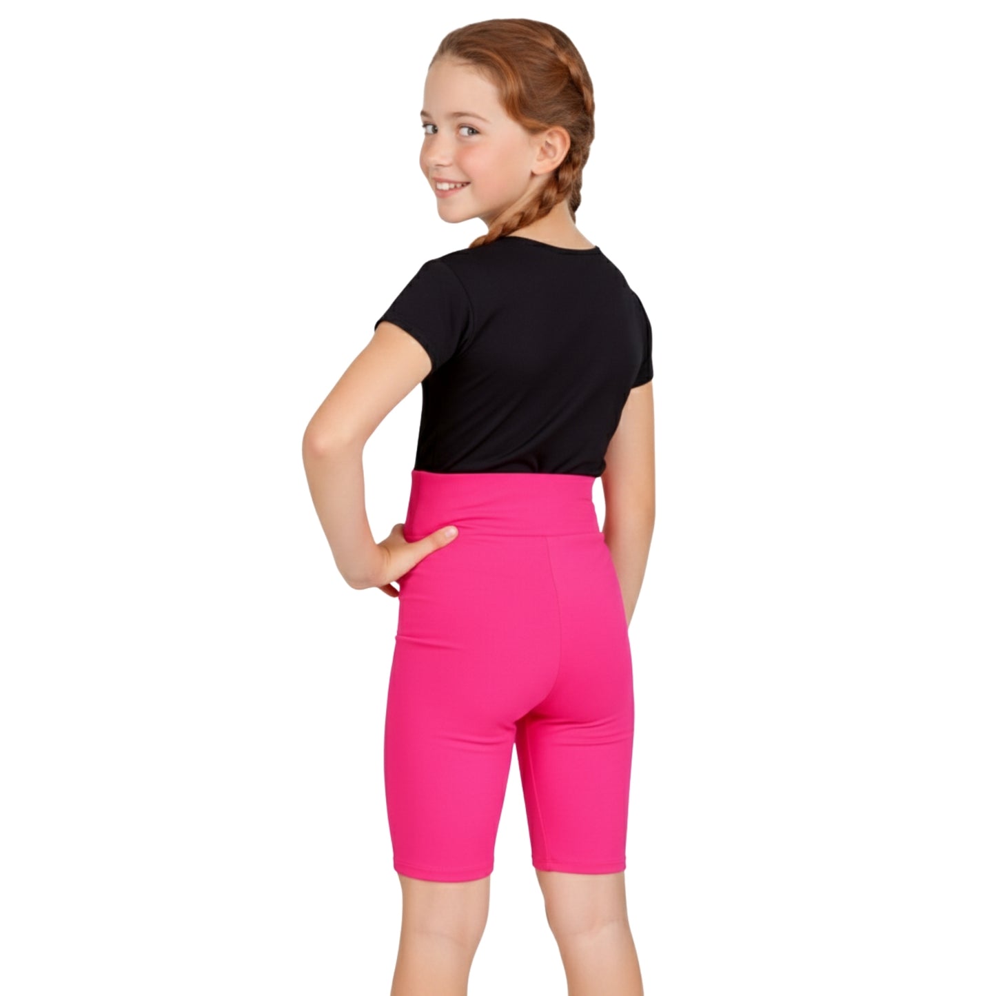 Kids High waist Cycling Shorts