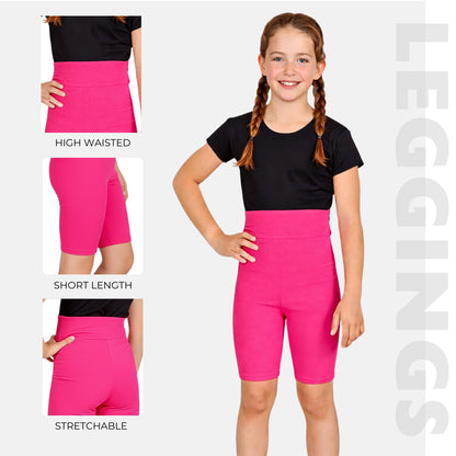 Kids High waist Cycling Shorts