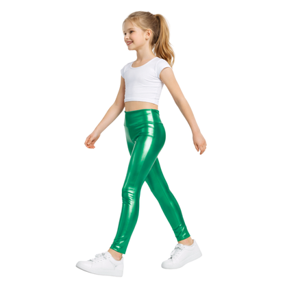 Kids Highwaist metallic Leggings