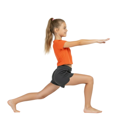 Girls Cape Sleeve Crop Top