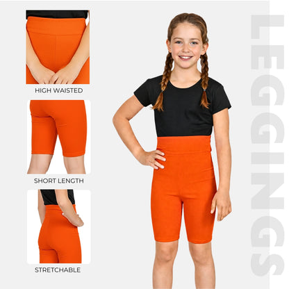 Kids High waist Cycling Shorts