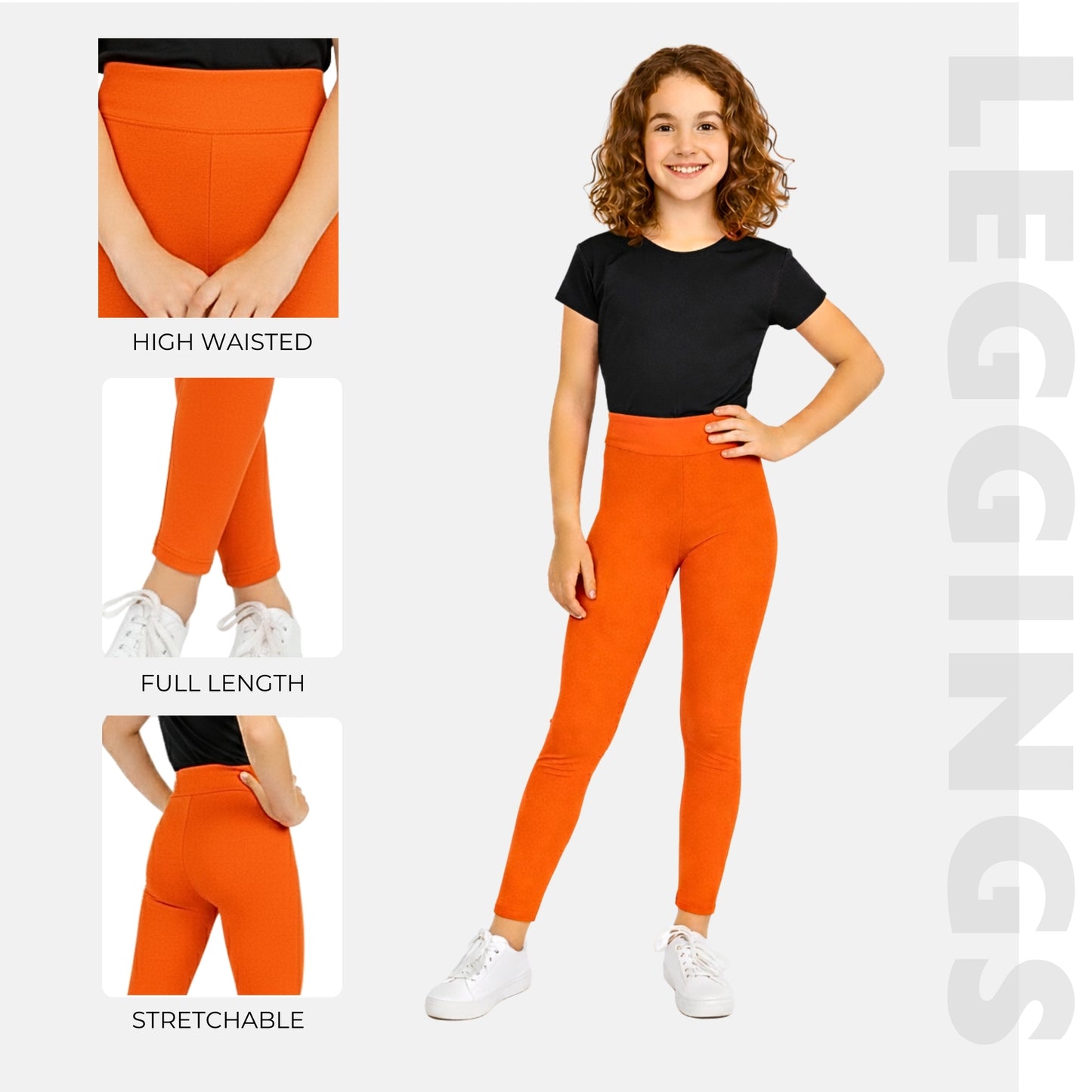 Kids High waist Leggings