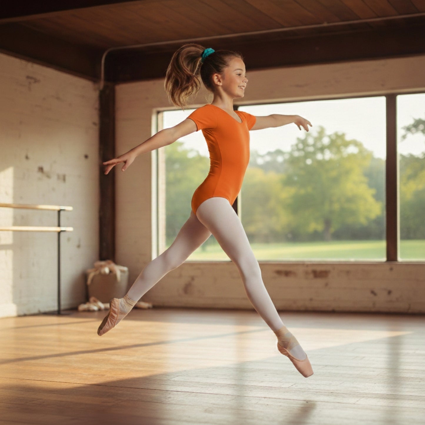 Girls Short Sleeve Bodysuit Plain