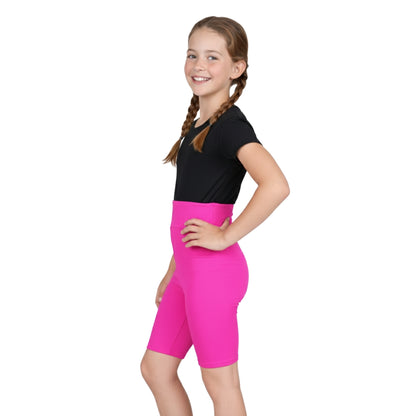 Kids High waist Cycling Shorts