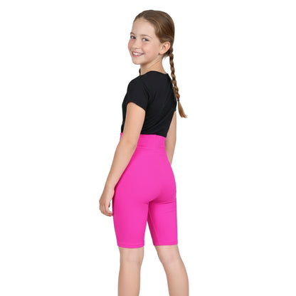 Kids High waist Cycling Shorts