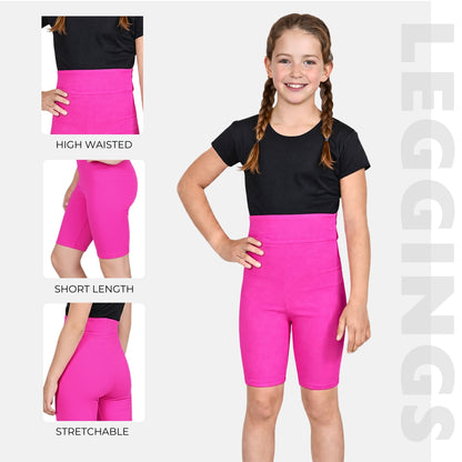 Kids High waist Cycling Shorts