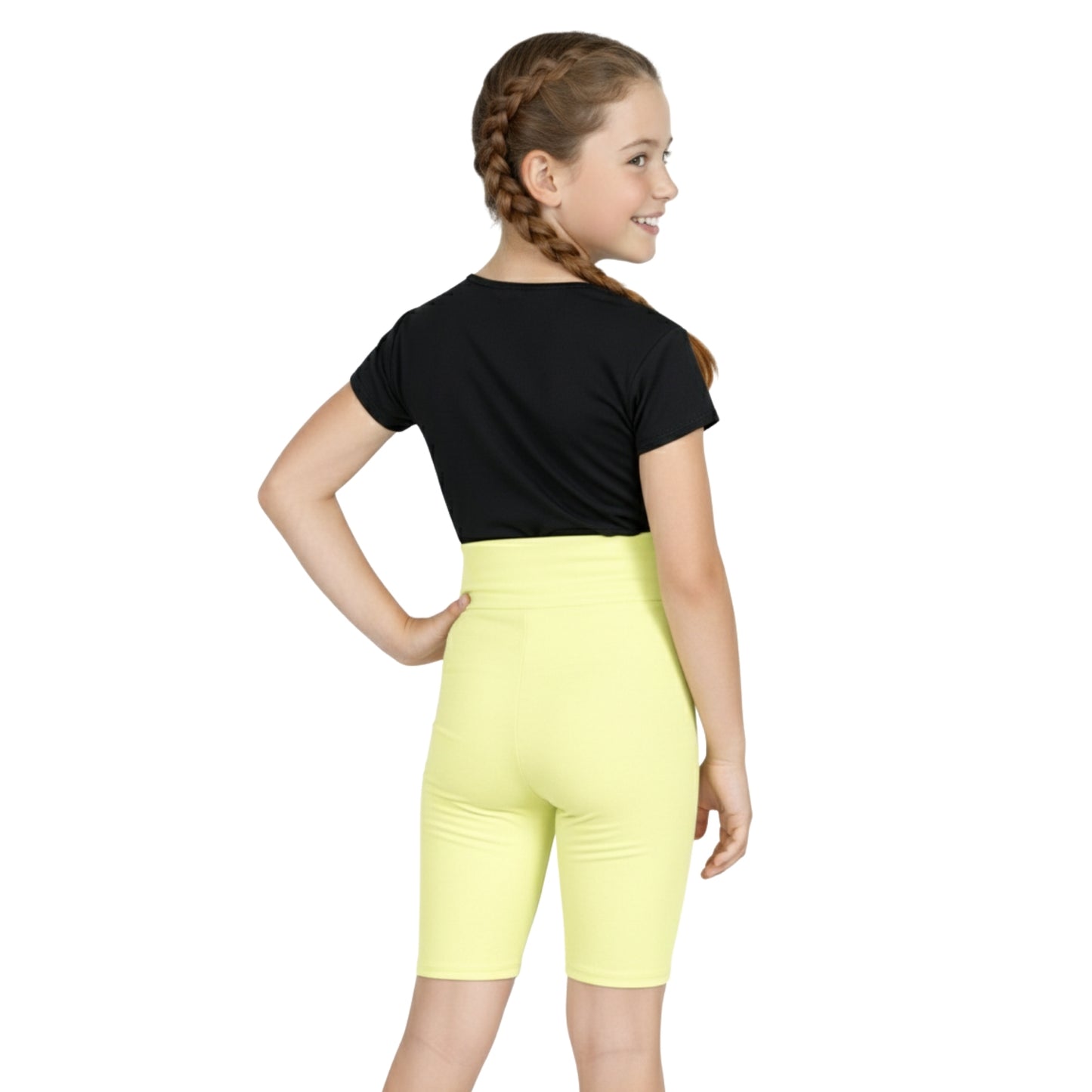 Kids High waist Cycling Shorts
