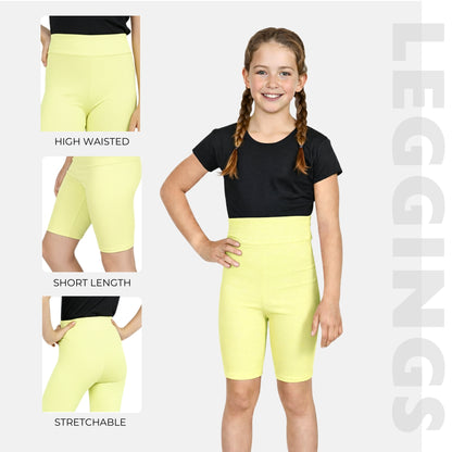 Kids High waist Cycling Shorts