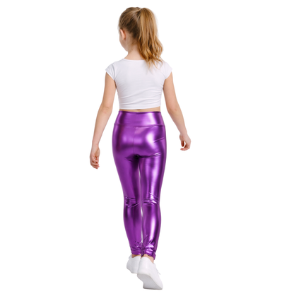 Kids Highwaist metallic Leggings