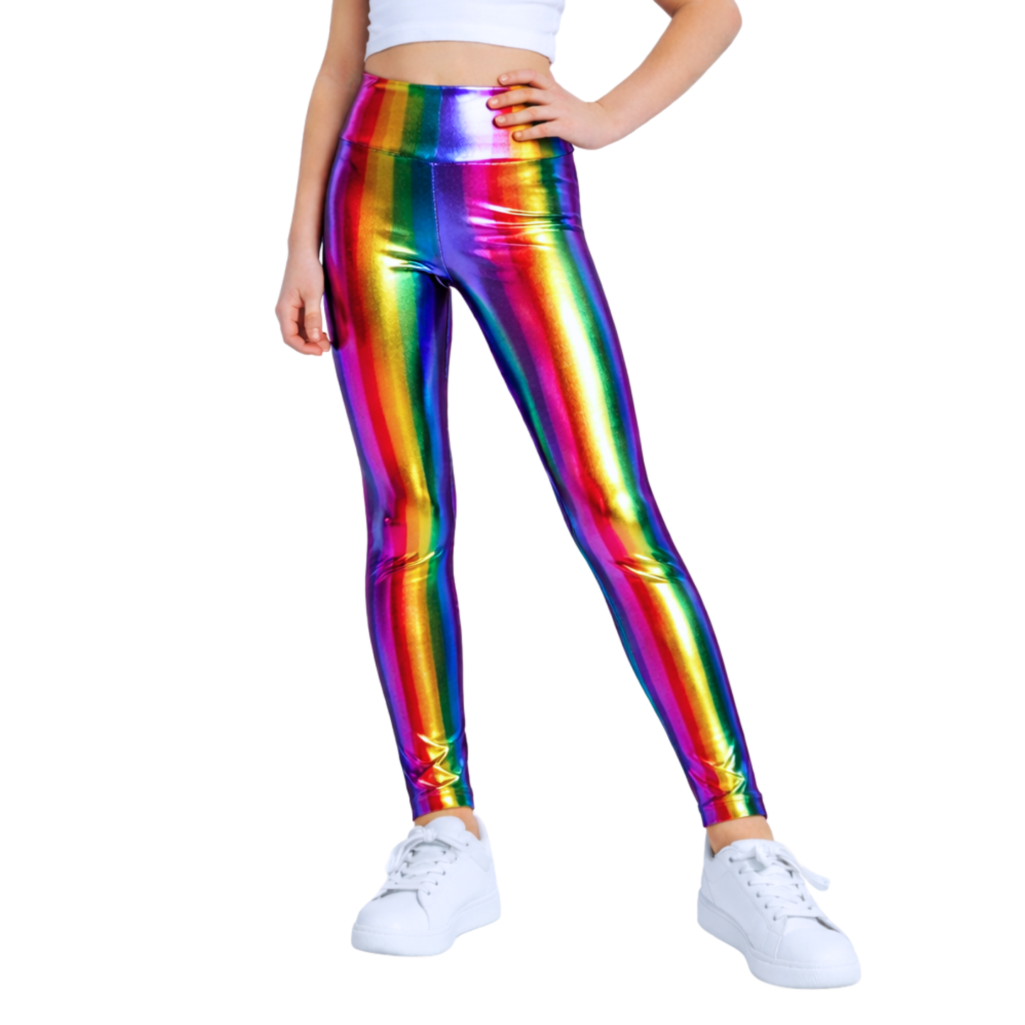 Kids Highwaist metallic Leggings
